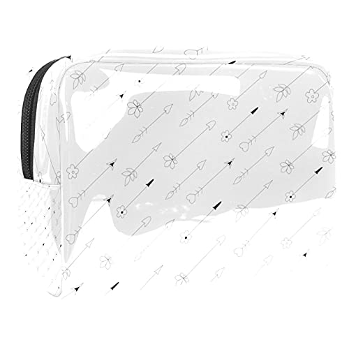 Trousse à maquillage étanche pour femme grand vanity de toilette de voyage imprimé oiseaux