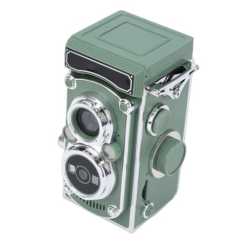 Cámara digital vintage 24MP video 2.7K dual lens verde miniatura 5