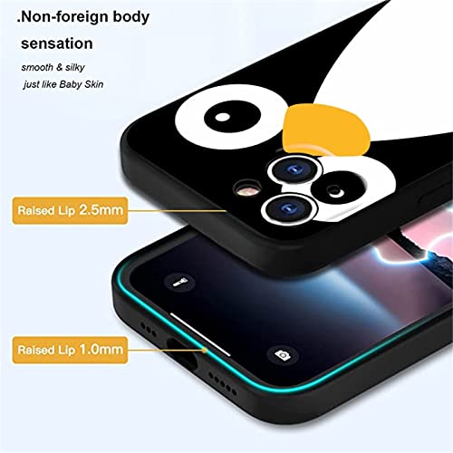 Compatible With Iphone 13 Penguin Case, Penguin Animal Graphic Print Design For Iphone Case Men Boys Women,Shockproof Soft Silicone Protective Cool Case For Iphone 13 For Men #TOP2