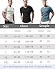 Lehmanlin Men's Slim Fit Athletic T-Shirt Polyester Casual Wear Soft Breathable Underwear White 2XL #5