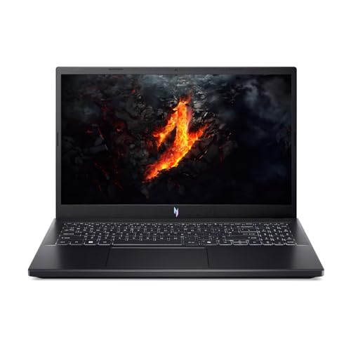 acer Nitro V Gaming Laptop 15.6-inch 16GB RAM 512GB SSD AMD Ryzen 5 7535HS 3.30GHz RTX 4050 Graphics 144Hz FHD Display Windows 11 Home (Renewed)