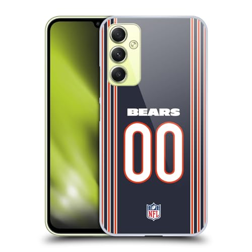 Coque Chicago Bears Samsung A34 5G personnalisable pour les jours de match de football américain