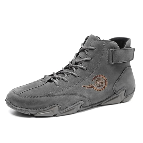 MEIION FeelFree - ergonomischer wasserdichter & schmerzlindernder Barfußschuh für Herbst und Winter Wildlederstiefel für Outdoor-Wandern – Elegante und Bequeme Mode-Sneaker