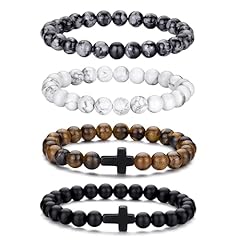4,Cross Bead Bracelets
