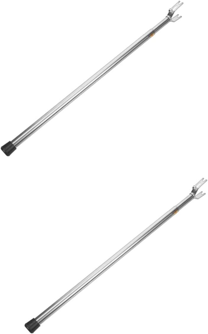 Amazon.com: Housoutil 2pcs Clothes Rail Retractil De Drying Rack ...