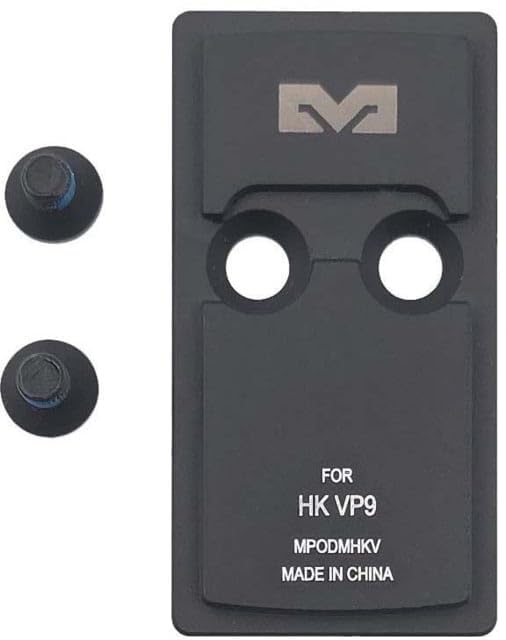 Meprolight MPO PRO-F Direct Mount Plate - Pistol Optic Plate, 6061-T6 Aluminum, Direct Side-to-Optic Mounting, HK VP9
