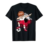 Dabbing Fußball Jungen Polen Trikot Polen Fußball Fans Sport T-Shirt