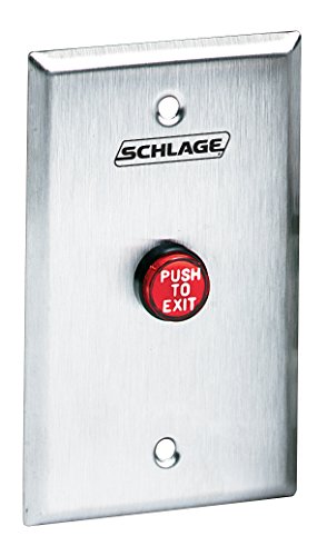 Schlage Electronics 701RD EX Ill Pushbutton, 5/8