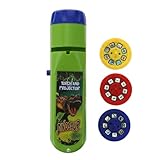 Lampe torche projecteur de diapositives – la reconnaissance des formes peut cultiver l'attention des enfants et exercer leur cerveau, jouets éducatifs sur le thème des dinosaures