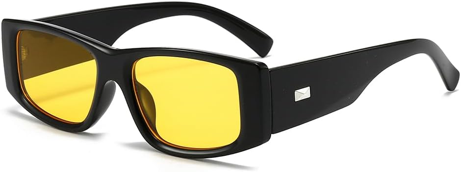 Occhiali Da Sole Quadrati Vintage Alla Moda Per Donna Y2K - Foto 5