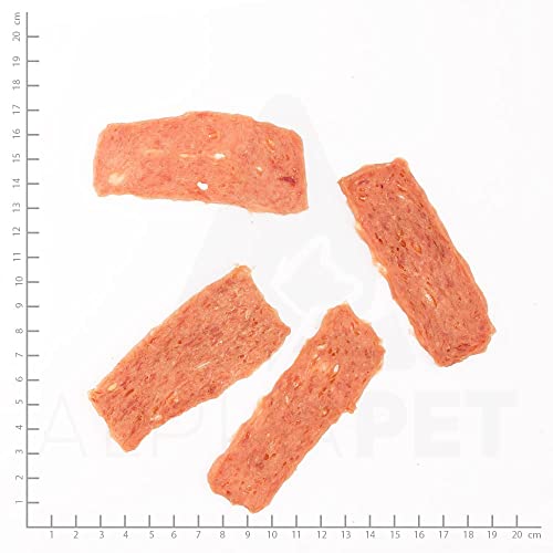 Wildes Land - Kaninchenfleisch in Streifen - 8 x 200 g - Hundesnack - Hundefutter - Getreidefrei