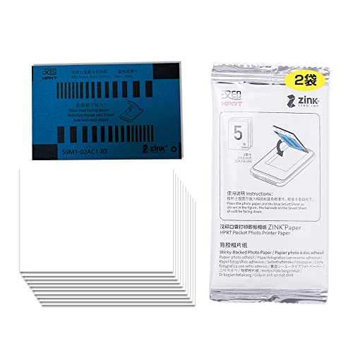 �t�H�g�v�����g�p�� �X�}�z�v�����^�[�p ZINK�t�H�g�y�[�p�[ �ȒP�\��t�� 5×7.5cm 10������