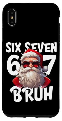 67 Six Seven Bruh Cool Christmas 6 7 Meme Men Women Kids X}zP[X iPhone XS Max p