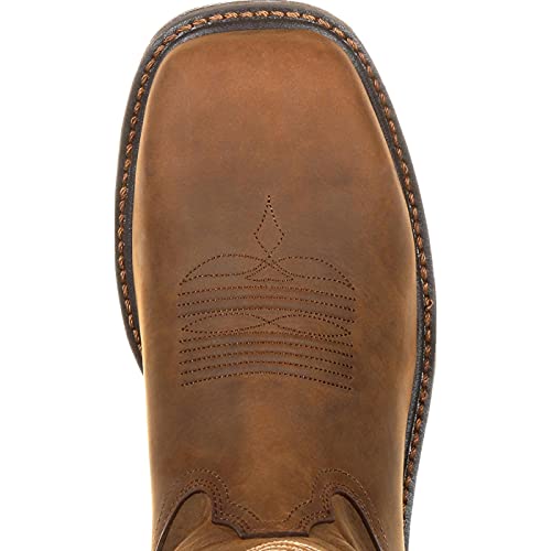 Georgia Boot Carbo-Tec LT Alloy Toe Waterproof Pull-On Boot, Brown, Size 11(W) by Georgia Boot - Image 6