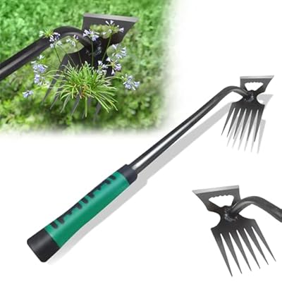 Gardening Hand Weeder Tools,Garden Weed Puller Tool,New Weeding Artifact Uprooting Weeding Tool,Durable Manganese Steel Hand Weeder Tool,Manual Multifunctional Weeders Gardening Tools for Yard Garden