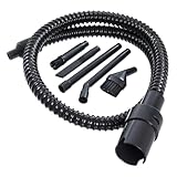 Car Detailing Kit for Shark Upright Vacuum Cleaners Fits NV, AZ, AX, HV, NZ, HZ, IC, ICZ, IF Series with 35mm Tool Port Includes 5 Mini Tools + Extendable Hose