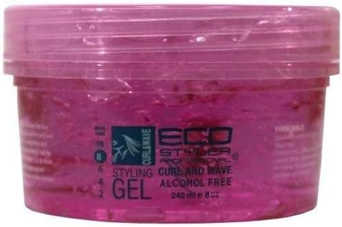 Eco Styler Curl & Wave Styling Gel Pink 8 Oz