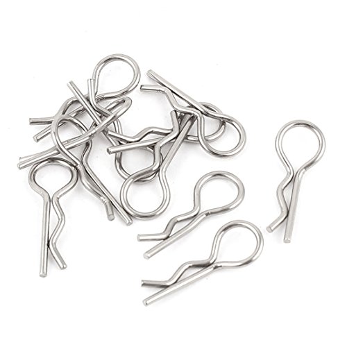 Aexit 11pcs 85729 Electrical equipment Battery Receiver Box Clips for RC 1:8 Off-Road Nitro Truck