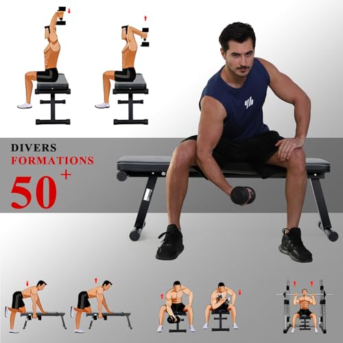 Banc de muscu inclinable réglable pour éviter le mal de dos à la maison - 4