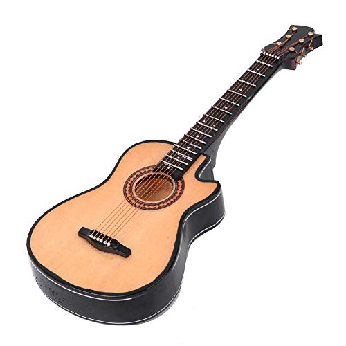 Garosa Mini Instrument de Guitare modèle, Ornement de modèle de Guitare Classique Musicale Miniature pour Amis Famille… - Les Beatles, Paul McCartney, John Lennon, RIngo Starr, George Harrison Garosa Mini Instrument de Guitare modèle, Ornement de modèle de Guitare Classique Musicale Miniature pour Amis Famille…