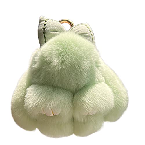 Porte-clés lapin en peluche douce anti-perte pour clés de voiture