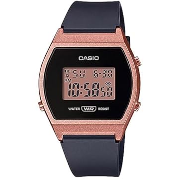 Casio Relógio feminino, Ouro rosa, alça