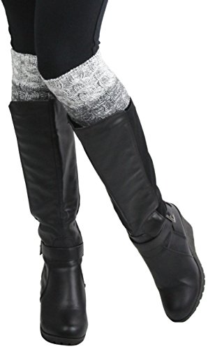 Image of ToBeInStyle Women's Sexy Soft Knit Thick Knee High long Leg Warmers