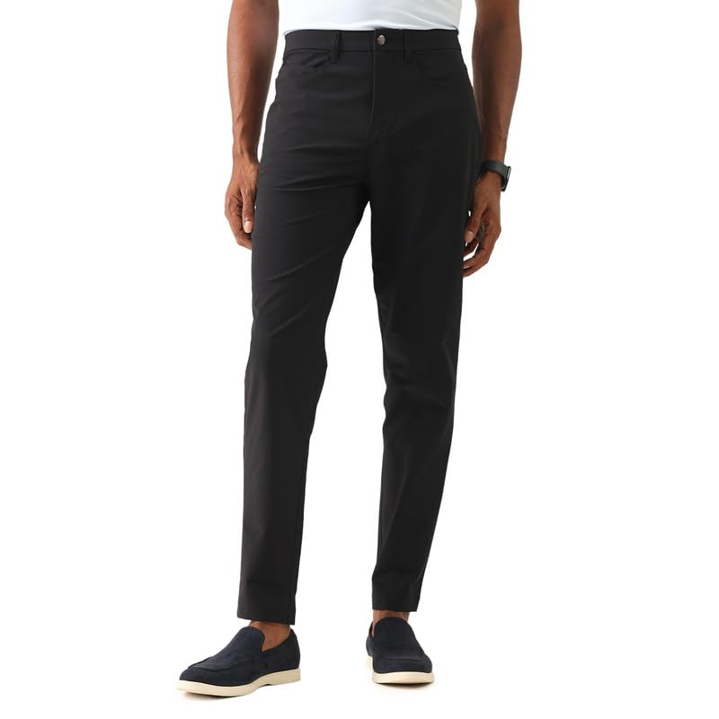 Image of BlissClub The Legendary Pants for Men Casual Office Trousers AeroFlex Stretch Fabric 7 Functional Pockets for Men up to 5'8 inch to 5'10 inch