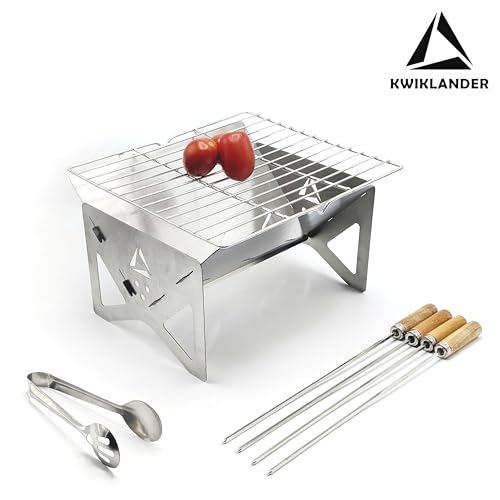 Image of Stainless Steel Portable BBQ Grill (Flatpack FP020) (FP020)
