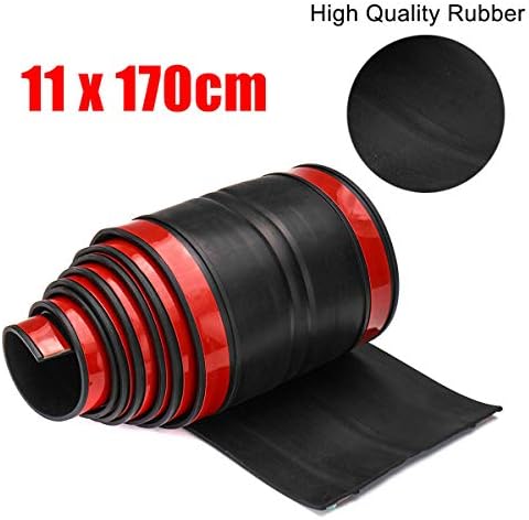 KCHEX 170cm Universal Rubber Truck Bed Tailgate Gap Cover Filler Seal Shield Lip Cap