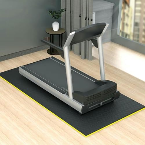 Tappetino per attrezzi da ginnastica, spesso EVA ad alta densità, anti-affaticamento, riduzione del rumore e antivibrazioni, piedini antiscivolo, ideale per allenamenti a casa