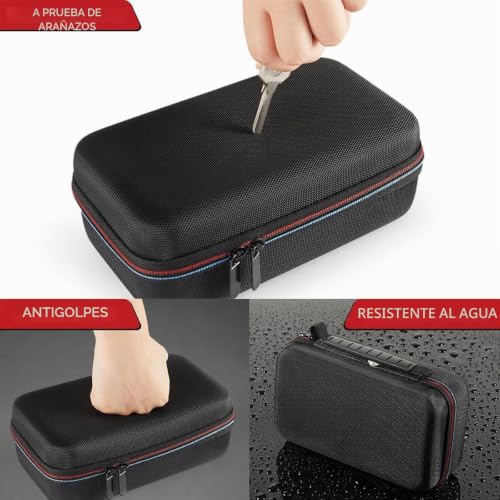 Miniatura 2 de Baoblaze Estuche De Arranque Eva Portátil, Compacto, Protector, Funda De Rígida Ligero, Práctico Organizador De Jumpers Solo Estuche , Cremallera Azul Y Roja