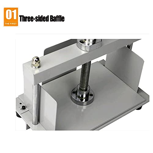 E-Found Bookbinding Press Screw Papermaking Book Notes Invoice Flattening Machine Heavy Press Bookbinder Steel 11.8 In X 8.5In Flat Paper Press Machine For Photo Nipping Vouchers Checks Booklets #TOP4