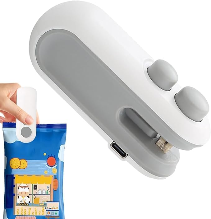 YASH WINGS Portable Mini Sealing Machine | Handheld Packet Sealer for Food, Snacks, Chips, Fresh Storage | Seals Plastic Bags | Compact Heat Sealer | Ideal for Kitchen |-image-18