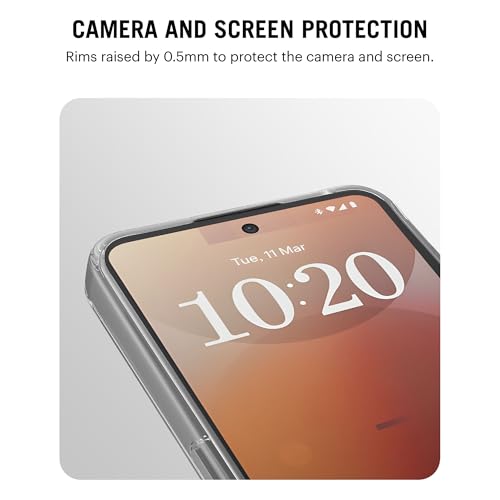 Image of DailyObjects Clear Polycarbonate Case for Nothing Phone (3a) Pro Clear Slim Back Cover | Full Body Protection