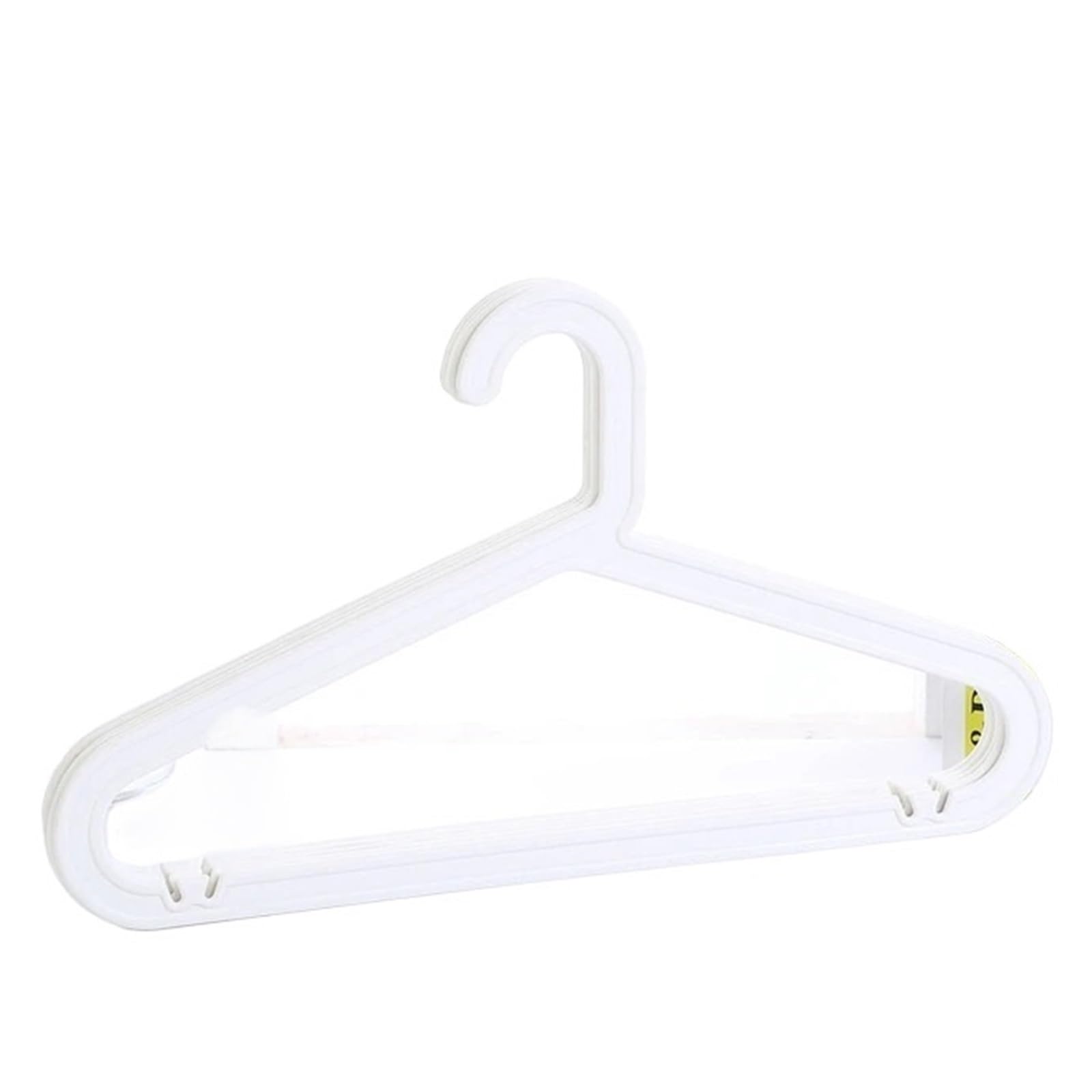 KFGISD, Traceless Coat Hangers Household Wardrobe Adult Multi-function Coat Hangers Non-slip Dry ，Hangers(White,5Pcs)
