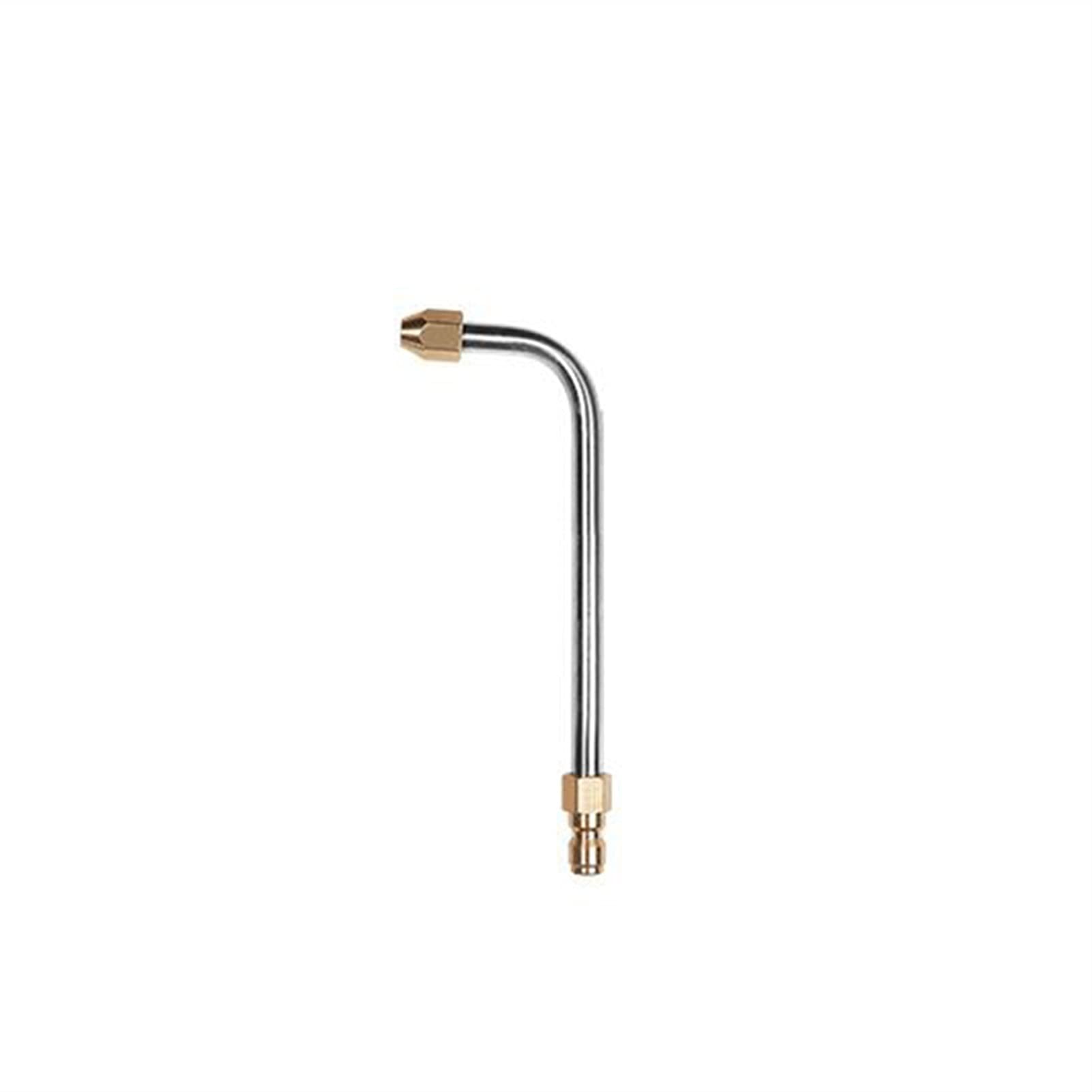 High Pressure Water Gun Air Conditioning Steam High Pressure Cleaner Car Wash Water Gun Extension Rod 30 Degree 90 Degree U-Shaped Curved Rod The Handle is Non-Slip, Comfortable to Hold, sturd