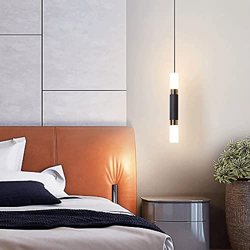 Minicandelabros de aluminio LED y lámparas colgantes de dormitorio 4