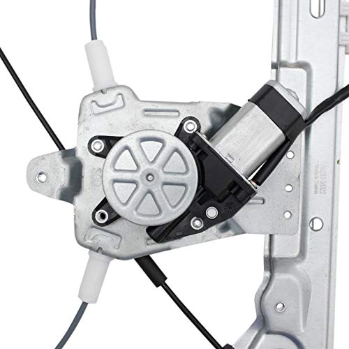 Image of TRQ Front Right Power Window Regulator & Motor Assembly Passenger Side Compatible with 2012-2015 Chevrolet Cruze 2016 Cruze Limited GM1351227