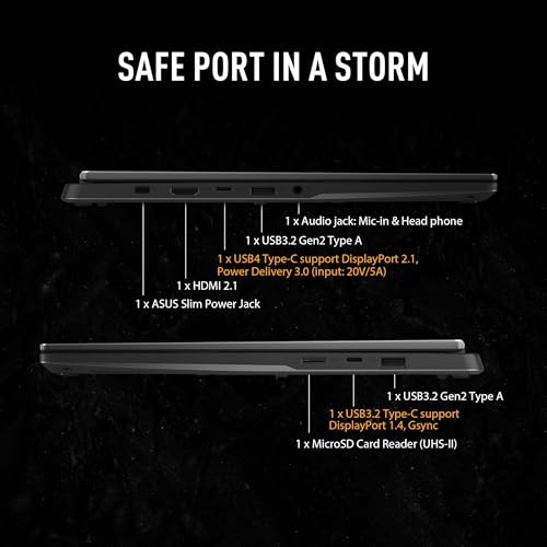 TUF Gaming A14 Copilot PC 14 Gaming Laptop AMD Ryzen AI 9 HX 370 16GB RTX 4060 1TB SSD FA401WV-WB94 - Notebook - Immagine 8