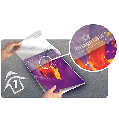 Fellowes A4 Laminating Pouches, Gloss Finish, 100 Sheets, 250 Micron (2 X 125 Micron) High Quality Finish With Image Last Directional Quality Mark - Ideal For Photos, Notices And Everyday Use #TOP5
