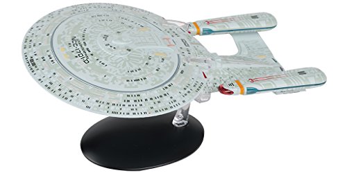 Figurine Star Trek U.S.S. Enterprise NCC-1701-D Eaglemoss réplique de vaisseau spatial 14 cm