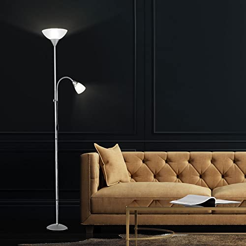 Lampadaire E27 Titane IP20 Métal/Plastique Reality Leuchten