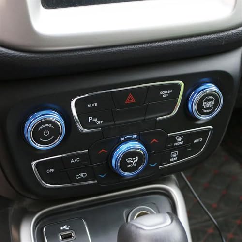 Couvercle bouton Jeep Compass réparer bouton climatisation console centrale - 2