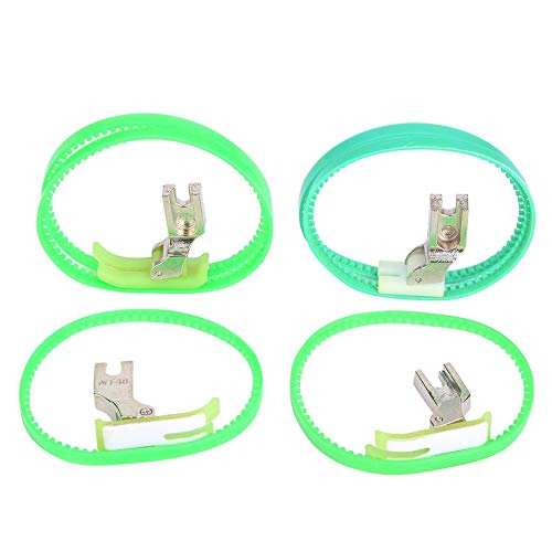 Pie Prensatelas Roller con Doble Anillo de Nylon para Máquina Industrial