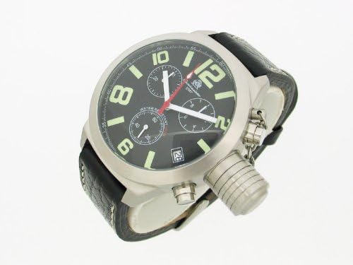 Amazon Co Jp Tauchmeister1937 T0074自動巻きu Bootクロノグラフウォッチ 腕時計