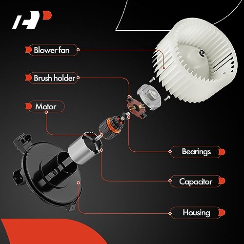 A-Premium Front HVAC A/C Heater Blower Motor Compatible with Kia & Hyundai Vehicles - Santa Fe 2010-2017, Santa Fe Sport 2013-2017, Sorento 2011-2015, with Fan Cage by A-Premium - Image 4