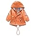 Produktbild Kleinkind Baby Kinder Mädchen Floral Kapuze Winddicht Mantel Outwear Freizeitkleidung Langarm Winter Bestickte Blume Jacke Windjacke (12 Monate -4 Jahre)