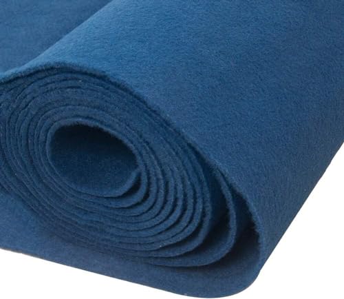 Tapis décoratif bleu de 10m pour masquer un sol abîmé lors d'un événement