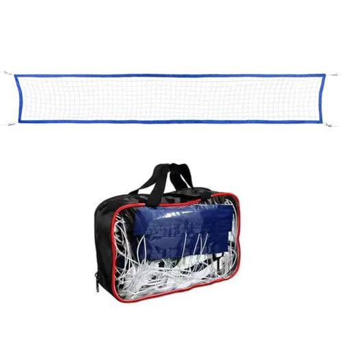 Filet de Volley de Remplacement pour Piscine 450×90 cm Filet de Volley Portable extérieur...